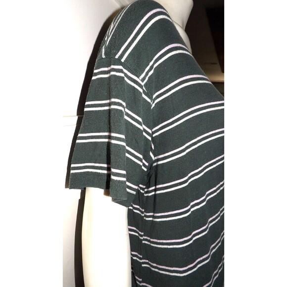 American Eagle Outfitters Oversized Soft Sexy T-Shirt Striped Small Grunge READ - Picture 3 of 16